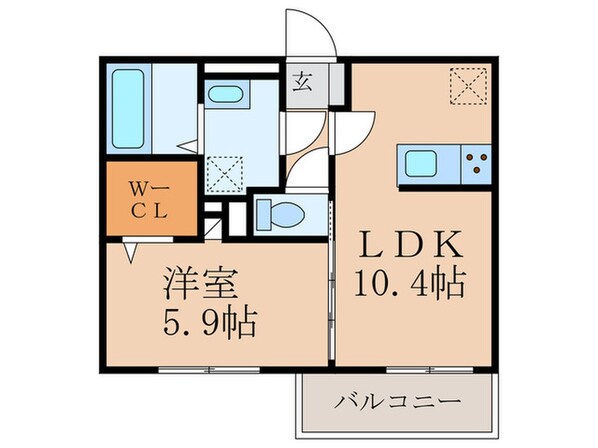 ウェスタ青山の物件間取画像